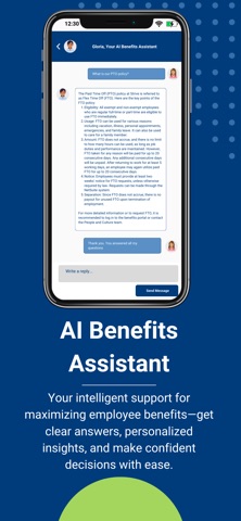 My UC Benefits screenshot