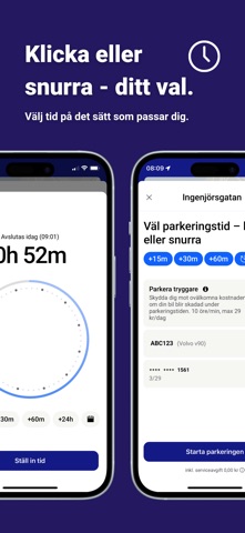 ePARK - snabb enkel parkering App Store preview screenshot 2