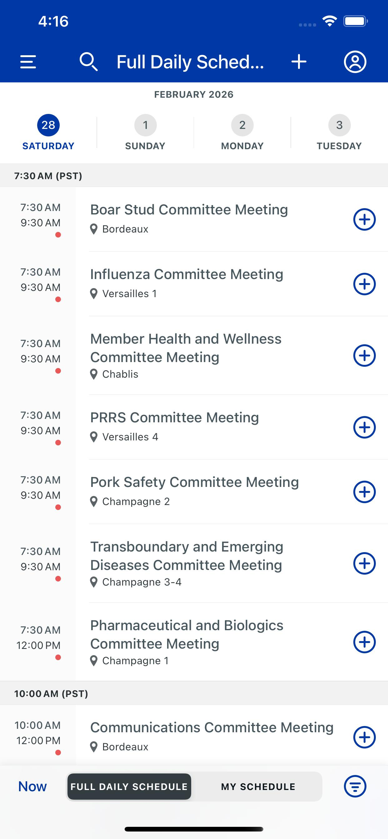 AASV Annual Meeting screenshot 3