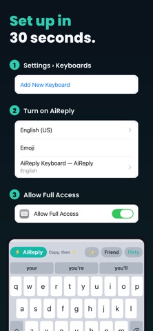 AiReply: AI Text & Chat Reply screenshot