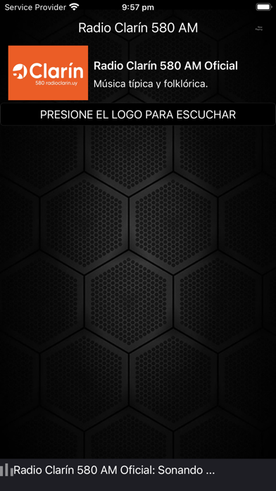 Radio Clarin 580 AM Screenshot