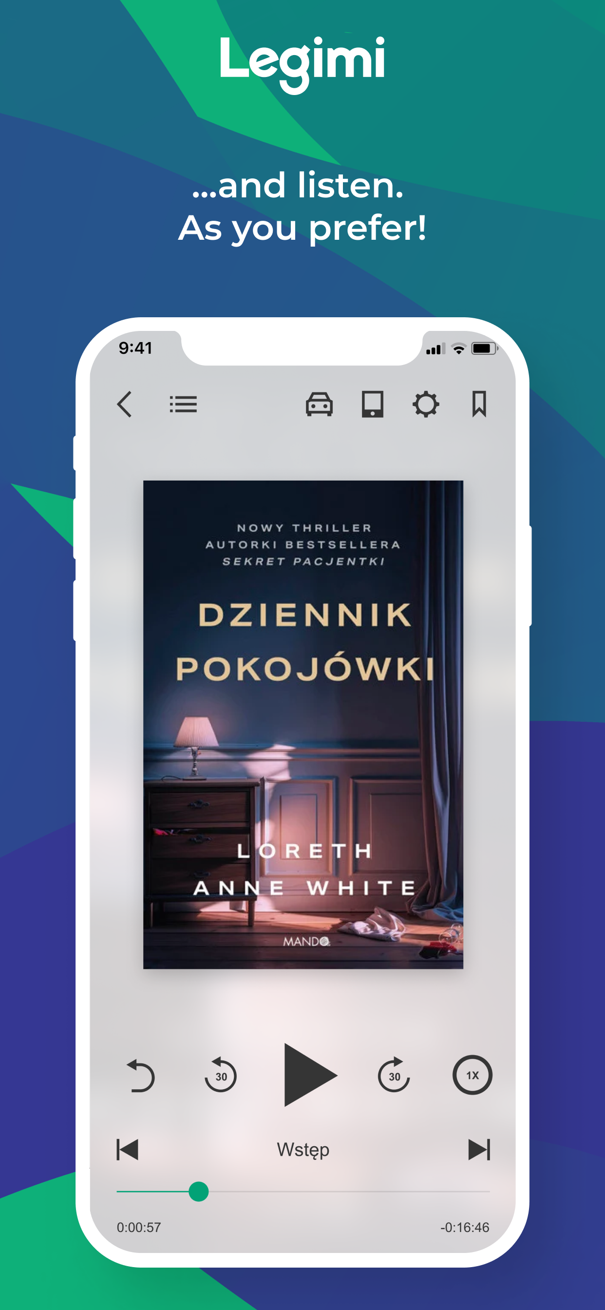 Legimi - ebooks and audiobooks