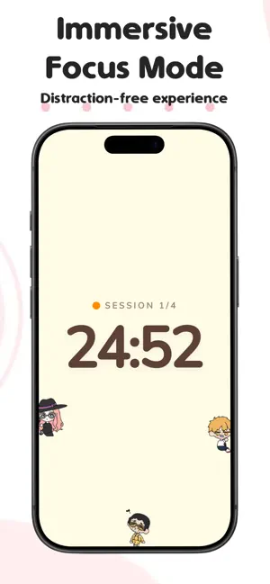 Shimpo: Shimeji Pomodoro Timer screenshot 2