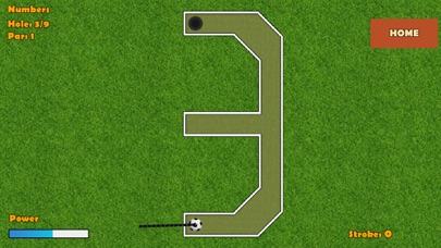 Blocky Golf: Click Game Screenshot