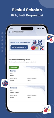 PENABUR SMS screenshot