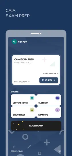 CAIA Alternative Prep: With AI iPhone Screenshot 1