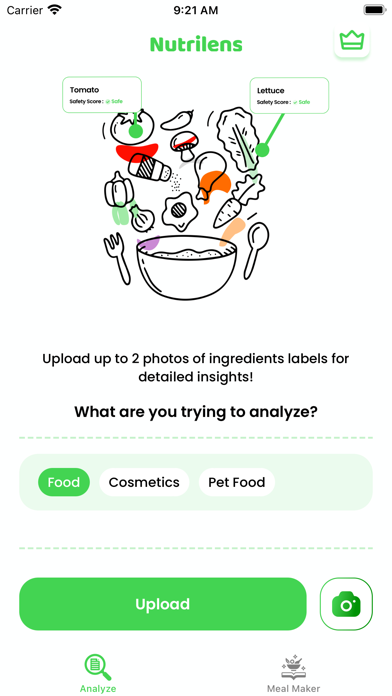 Nutrilens AI Screenshot