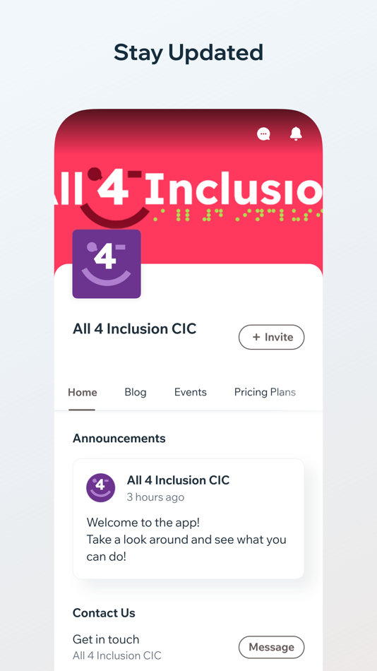 #1. All 4 Inclusion (iOS) 由: All4Inclusion CIC (Apps)