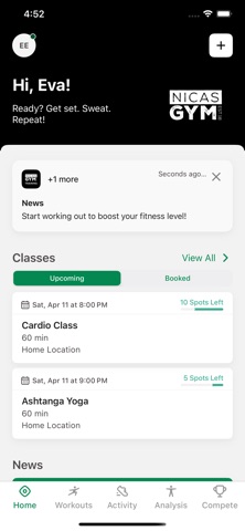 NicasGYM Training Screenshot 2 of 9