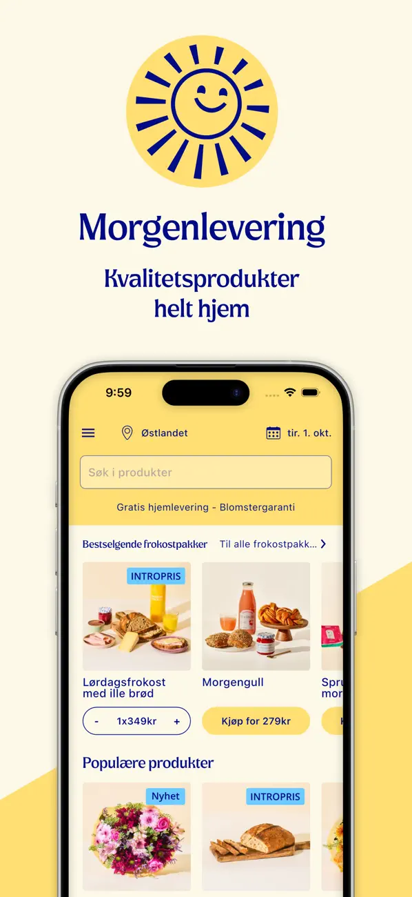 Screenshot #1 pour Morgenlevering