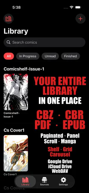 ComicShelf Reader screenshot 4