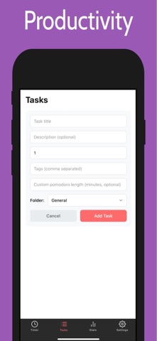 Pomodoro Timer Zen screenshot