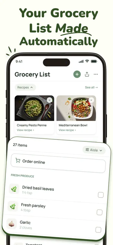 Elo: Meal Planner screenshot 5 of 5