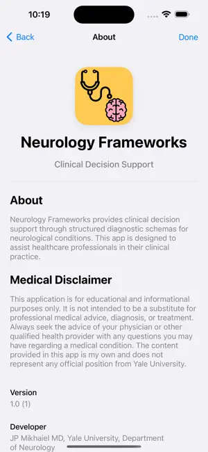 Neurology Frameworks screenshot 4