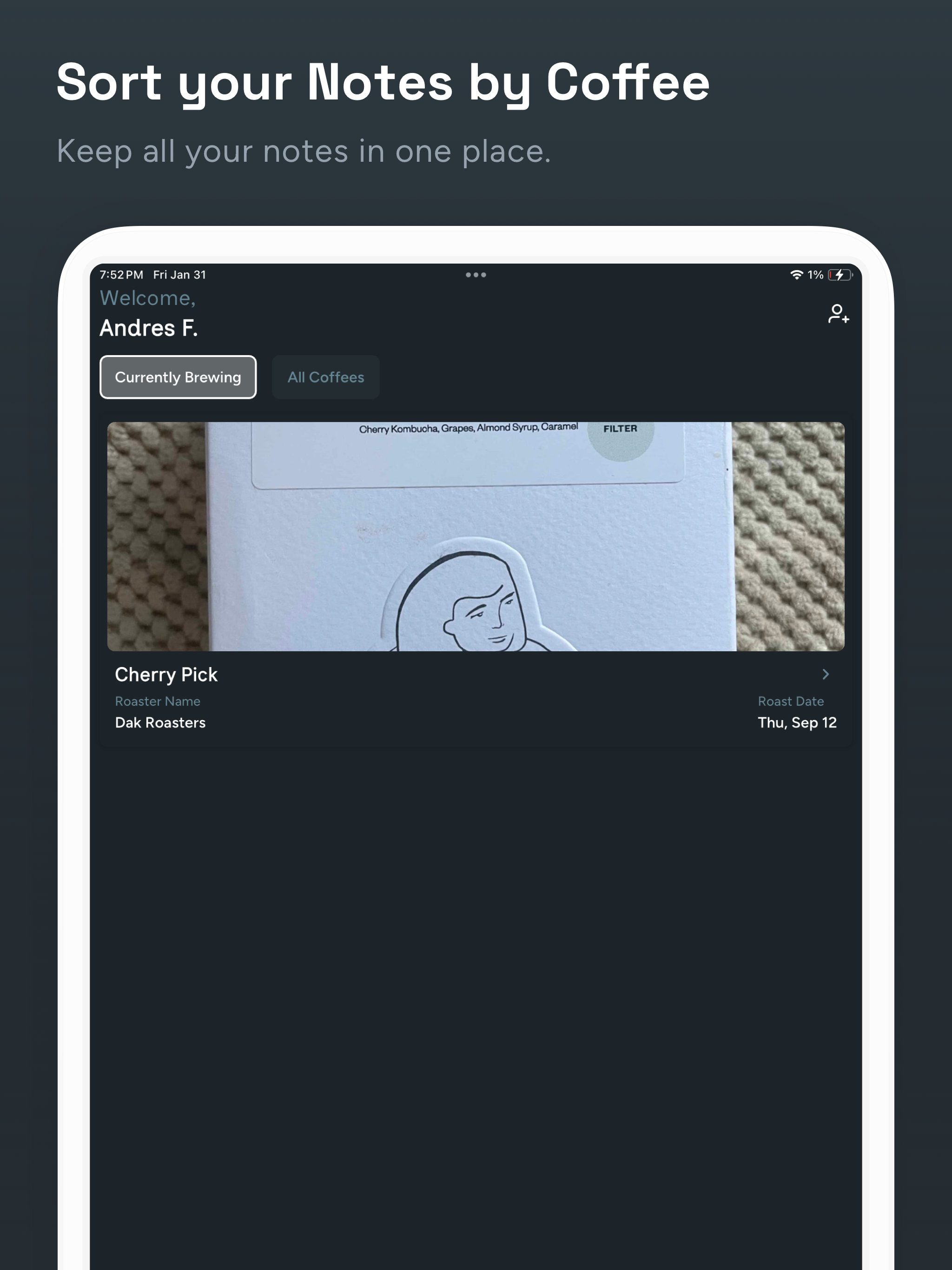 Optimal Coffee Notes screenshot 14