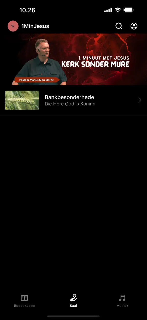 Screenshot #2 pour 1 Minuut Met Jesus