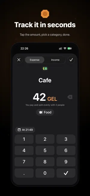 Non Bank: Expense & Bill Split screenshot 1