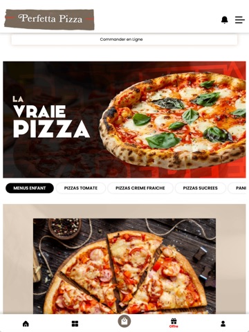 PERFETTA PIZZA iPad screenshot