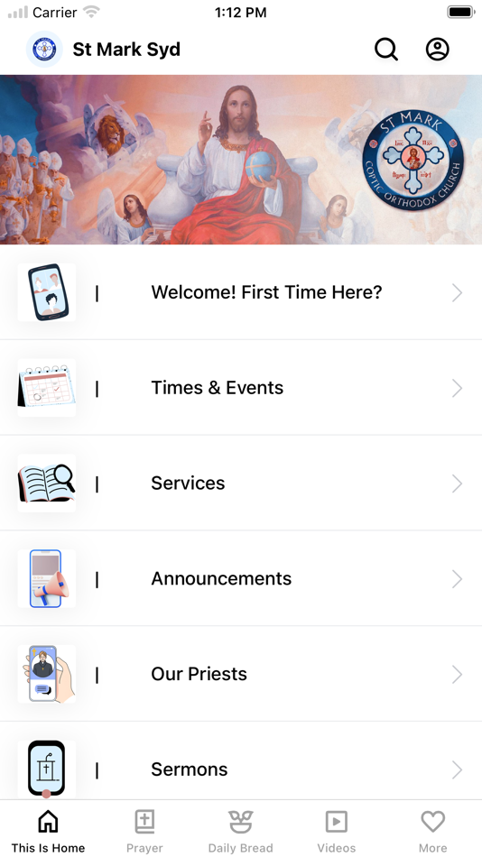 #1. St. Mark's Orthodox Church (iOS) Podle: COPTIC ORTHODOX CHURCH ST MARK