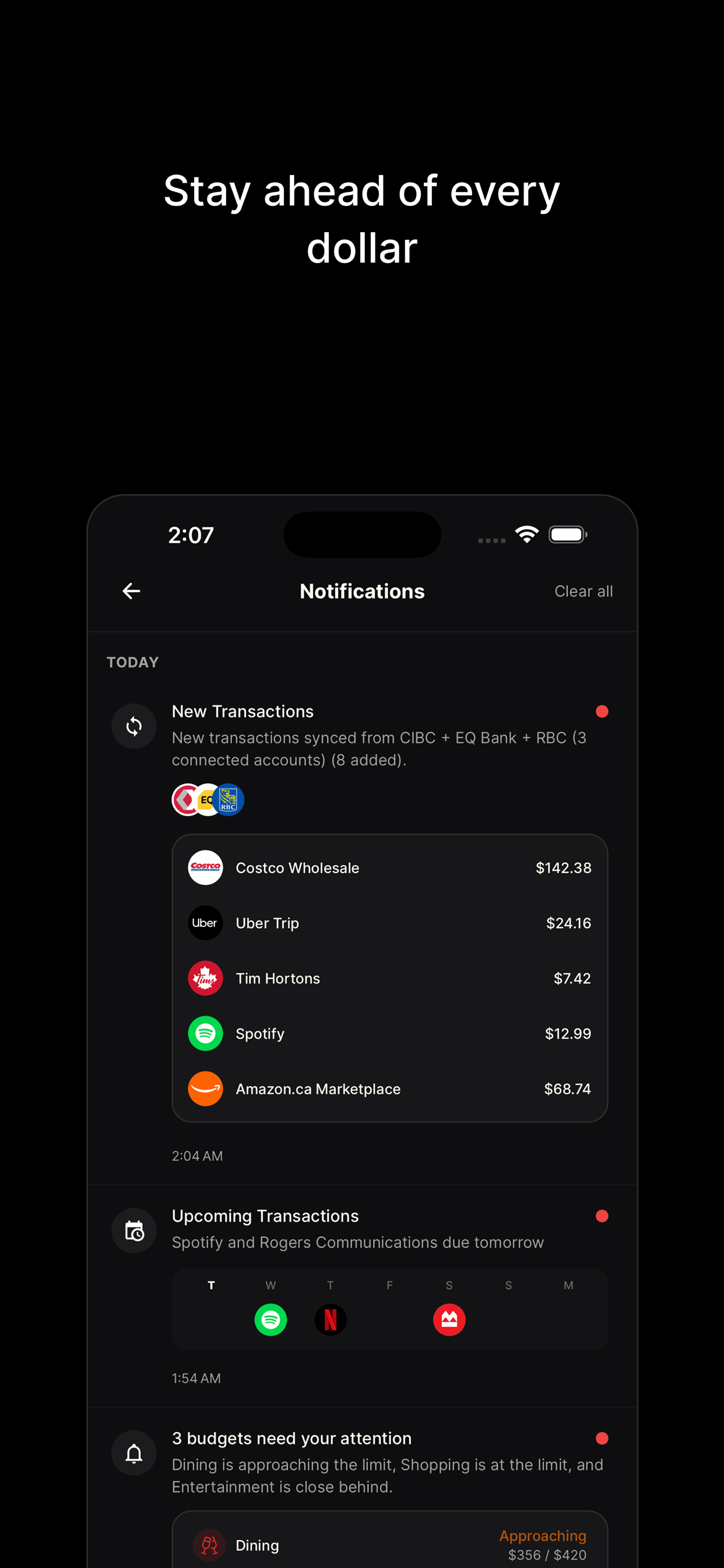 Mossy: AI Personal Finance screenshot 4