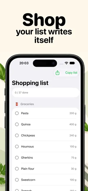 Meal Plan & Recipes – Mibo screenshot 4