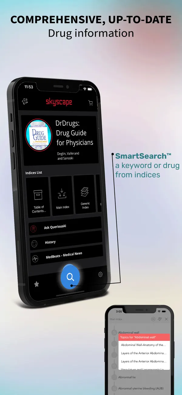 Screenshot #3 pour DrDrugs: Guide for Physicians