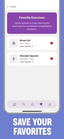 Rehab AI iPhone screenshot