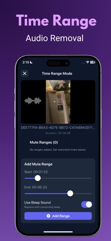 Remove Audio from Video: Muter Screenshot 3 of 5