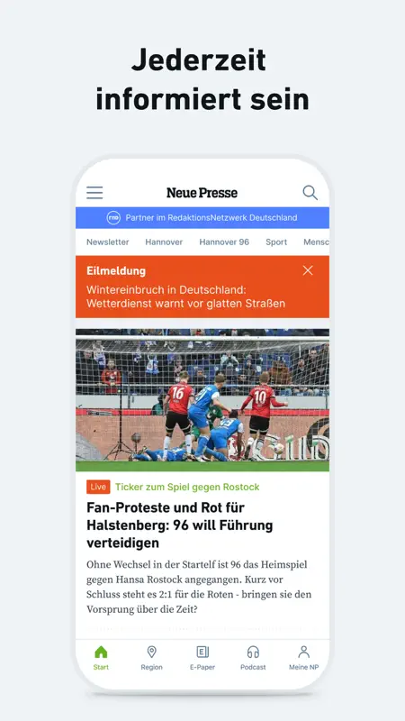 NP - Nachrichten und Podcast screenshot 2 of 10