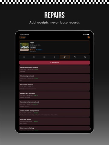 Tacki Garage: Mod Tracker iPad screenshot