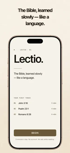 Lectio: Bible Memory screenshot 1