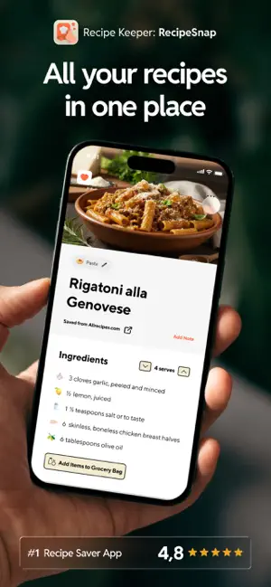 RecipeSnap: Recipe Saver screenshot 1