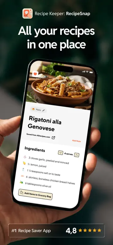 RecipeSnap: Recipe Saver screenshot 1 of 10