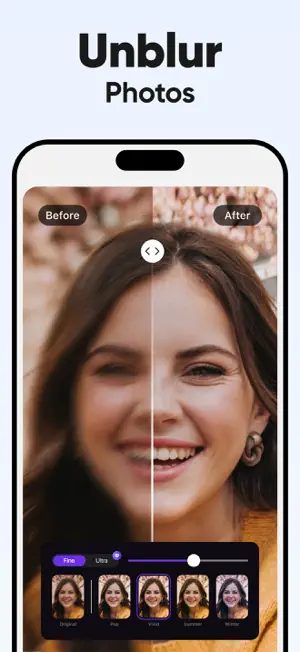 Unblur - AI Photo Enhancer screenshot 2