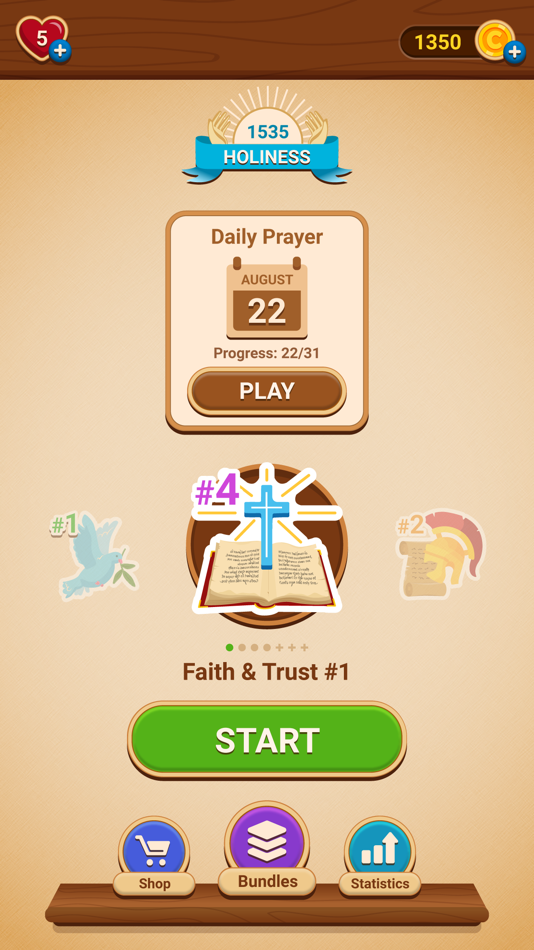 #1. Cryptogram: Bible Code (iOS) 由: NewPubCo, Inc