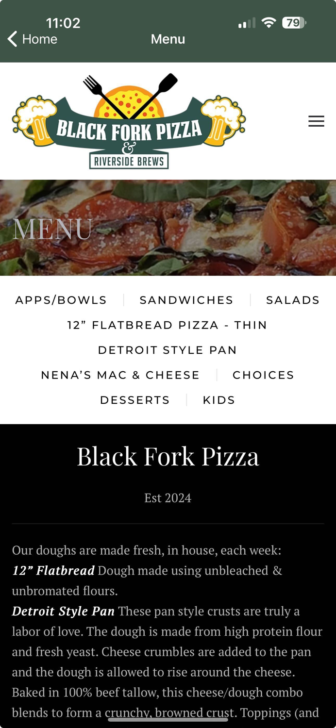 Black Fork Pizza