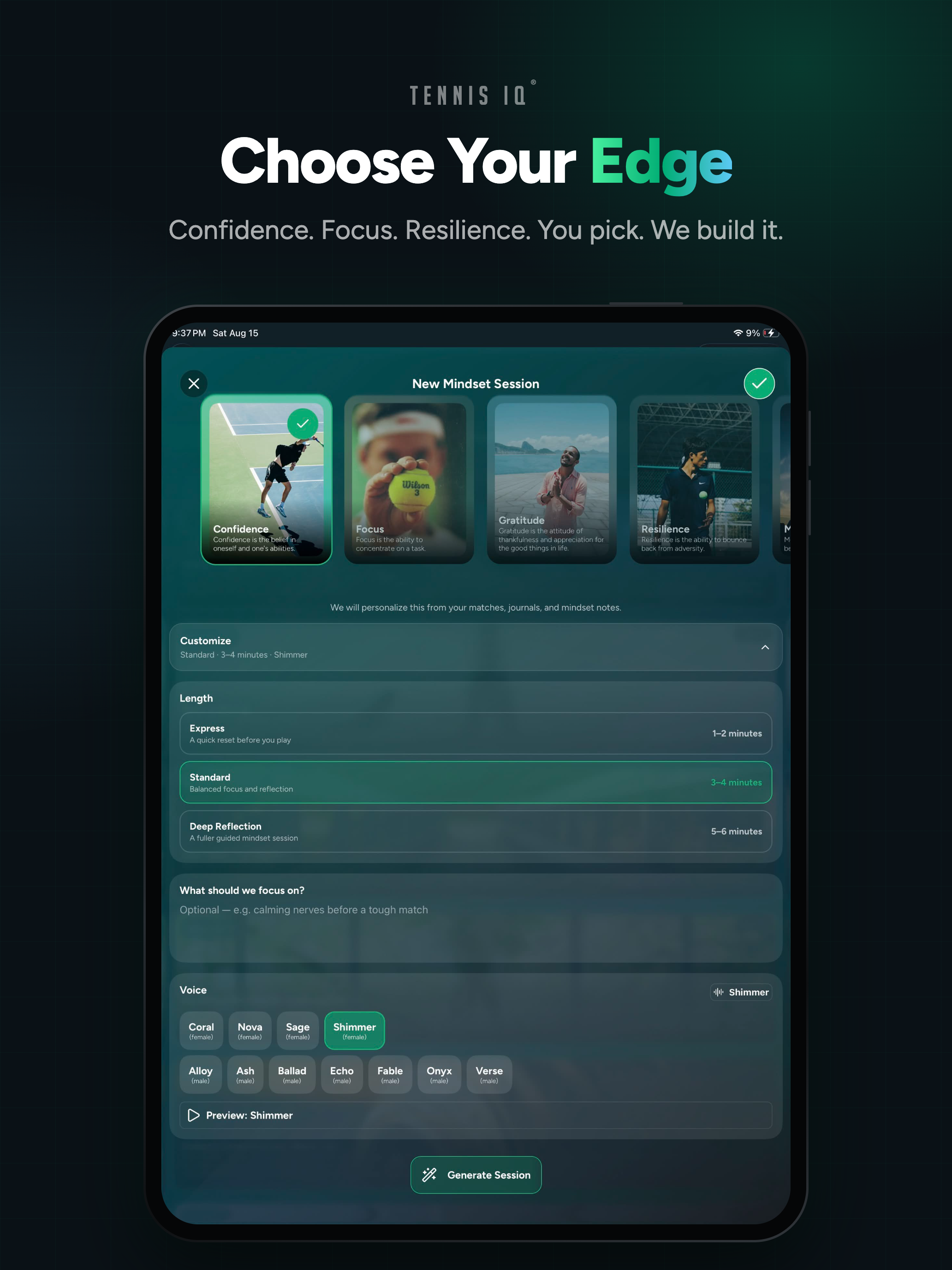 Tennis IQ: AI Coach & Mindset screenshot 12