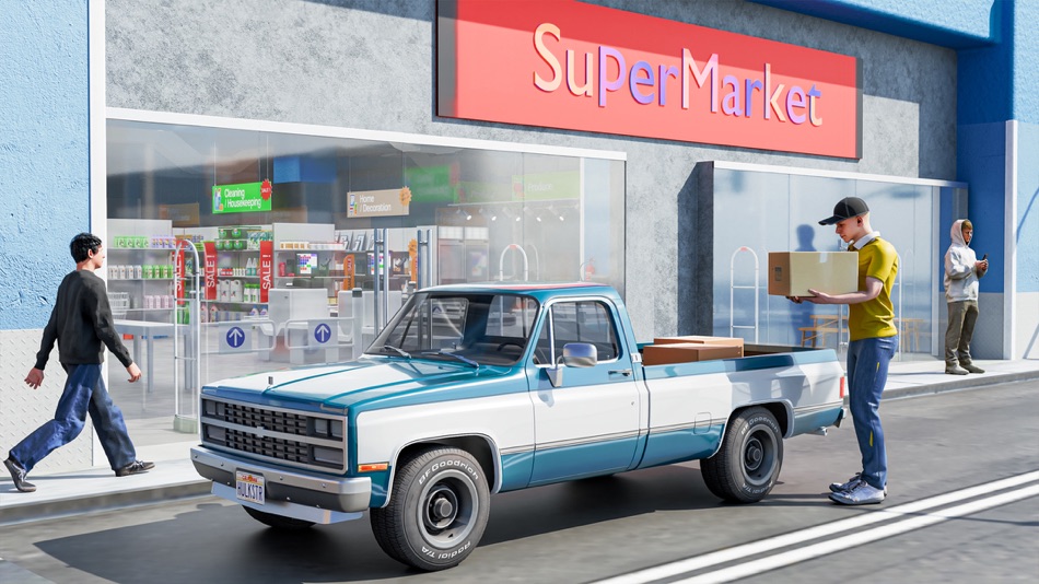 #6. Manager 3D: Supermarket Sim (iOS) 由: Babar Ali