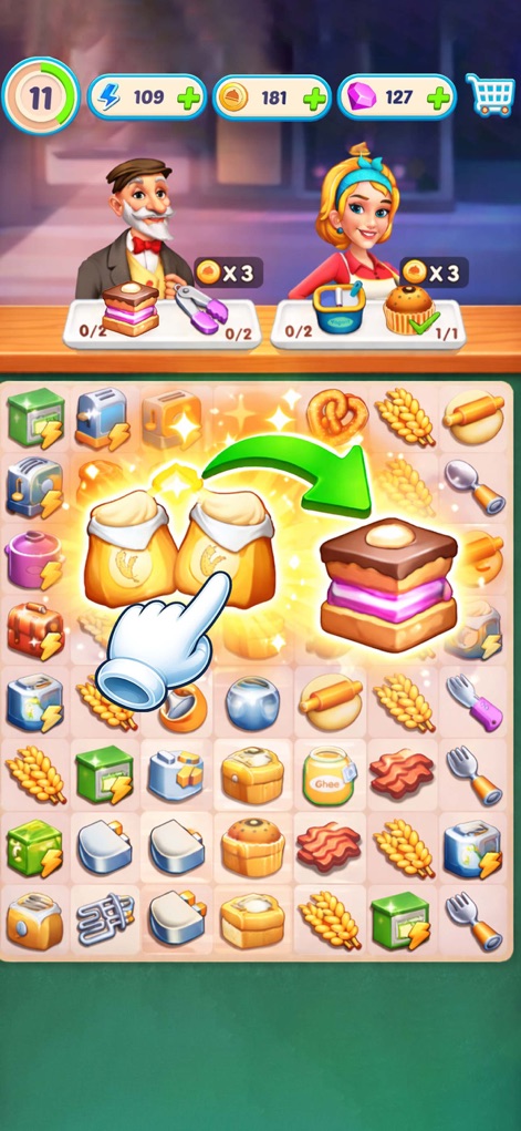 Merge Kitchen Fun Puzzle Games - Games App | MWM
