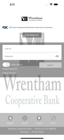 Wrentham Co-op Mobile Banking Screenshot 3 of 5