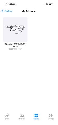 Drawing - Paint Tool & Sketch iPhone screenshot