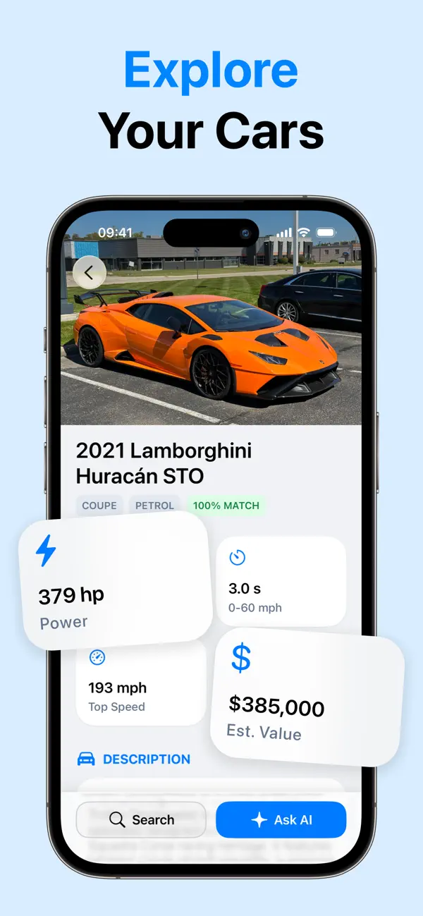 Screenshot #2 pour Car Identifier: Car Spotter .