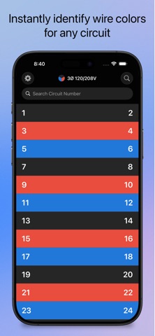 Electrical Wire Color Codes screenshot