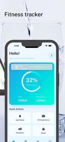 SipAR | Hydration with Steps screenshot