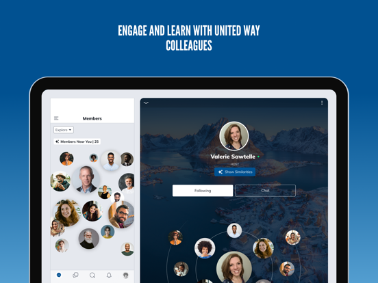 United Way Connect iPad screenshot 2 - Social Networking app