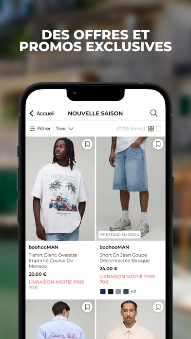 Screenshot #3 pour BOOHOOMAN - Mode homme