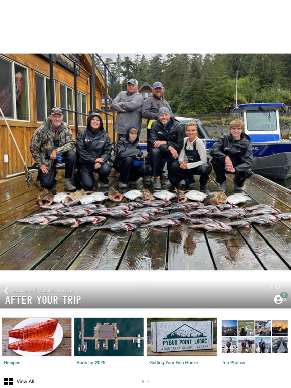 Pybus Point Lodge iPad screenshot 3 - Travel app