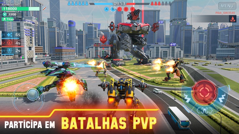 War Robots PvP Multijogadores screenshot 3