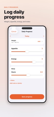 Peptide & GLP-1 Tracker: Peppy Screenshot 2 of 10