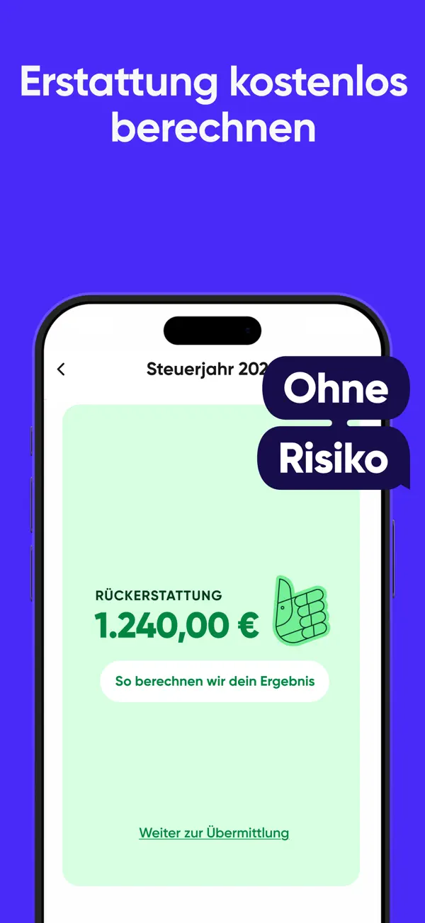 Steuerbot – Deine Steuer-App iPhone App Screenshot 4 – Finanzen